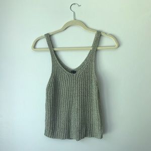Cute crocheted tank top!